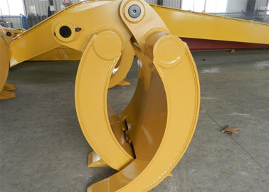 Komatsu PC300-7 Excavator Rotating Grapple Quick Hitch Design High Strength Easy Handle