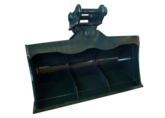 উচ্চ দক্ষতা Excavator Tilt Bucket Excavator Tilting Ditching Bucket For Hitachi ZX120 With Bolted Edge
