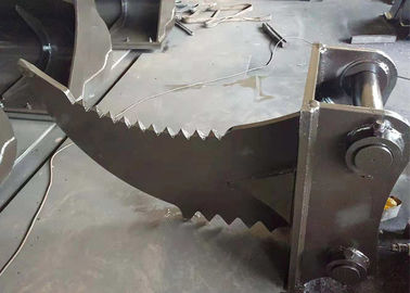 Multi Ripper Bucket , Excavator Spare Parts Special Design With Sharp Saw Tooth