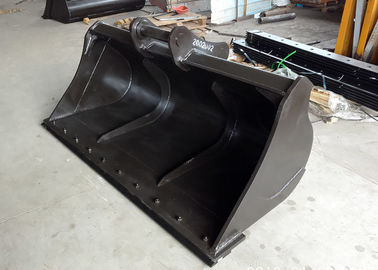 20T Excavator Rock Bucket , Excavator Spare Parts 2m Width 1.35 Cum Wide Easy Clean
