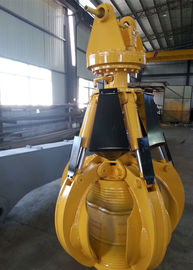 Adjustable Hydraulic Orange Peel Grab Convenient Operation Universal Type