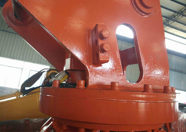 Clamshell Rotating Log Grapple , Log Grab Attachment 1400 Mm Large Open Space  780 Kg