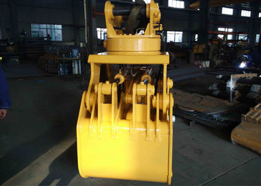 3/4 Inch BSP Excavator Rotating Grapple Lower Rotate Speed Easy Operation Internal Linkage