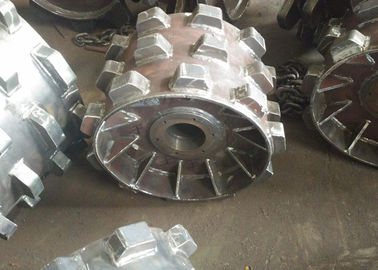 Q345B Compaction Wheel For Mini Excavators Komatsu Excavator Parts CE Certification