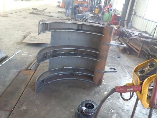 Volvo MX55 Hydraulic Grapple Attachment , Excavator Pipe Grapple 1100 Mm Max Open